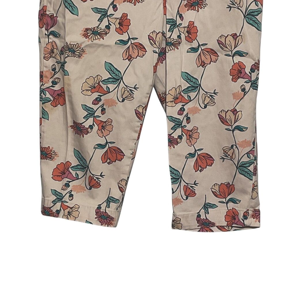 St Johns Bay Mid Rise Capri Pants Size 12 Womens Casual Stretch Cropped - Picture 4 of 11